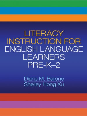 cover image of Literacy Instruction for English Language Learners Pre-K-2